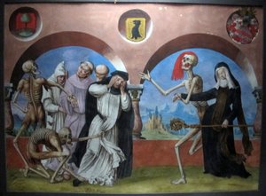 伯尔尼多米尼加公墓m.manuel失落的可怕舞蹈的副本（1512-20）